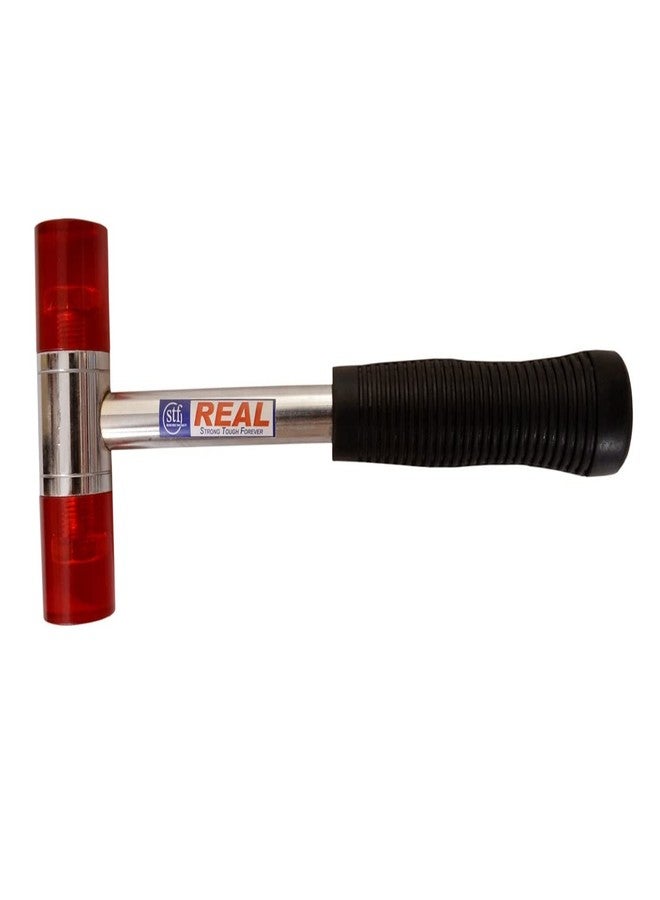 REAL stf مطرقة ذات وجه ناعم من Realstf مقاس 50 مم بمقبض فولاذي - Image 2